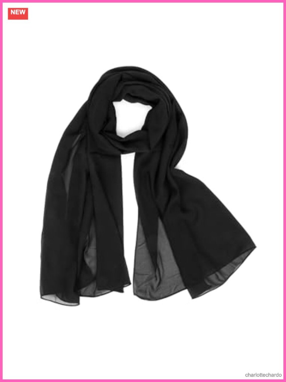 Lightweight Sheer Chiffon Long Scarf Shawl Wrap for Women